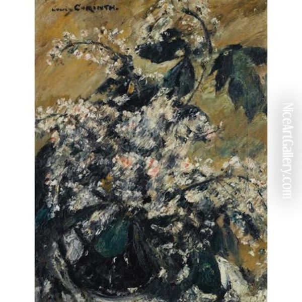 Kastanienbluten (horse Chesnut Blossoms) Oil Painting by Lovis Corinth