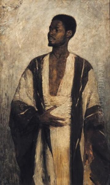 Portrait D'africain by Lovis Corinth