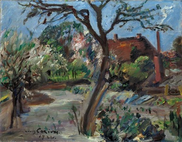 Landschaft Im Vorfruhling Oil Painting by Lovis Corinth