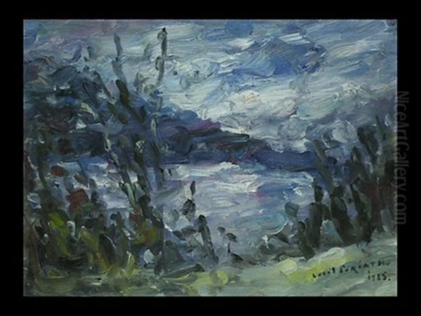 Walchensee Oil Painting by Lovis Corinth