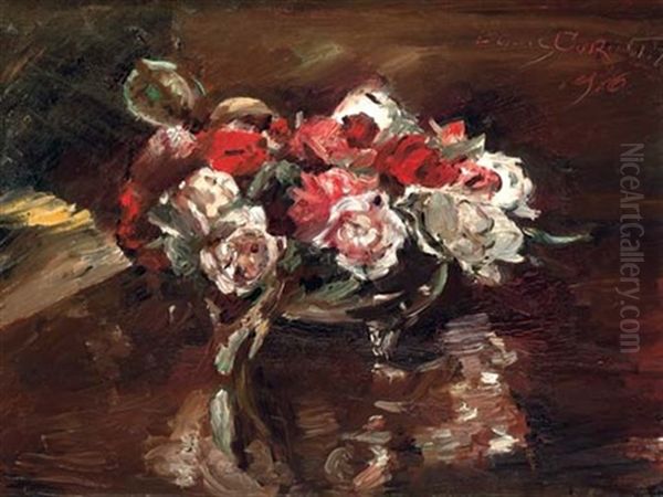 Blumenstilleben Oil Painting by Lovis Corinth