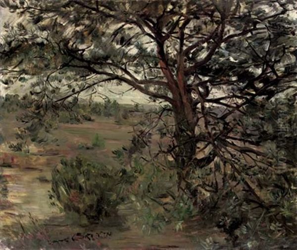 Luneburger Heide Oil Painting by Lovis Corinth