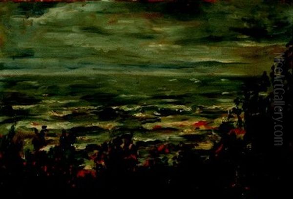 Das Meer Bei Zoppot Oil Painting by Lovis Corinth