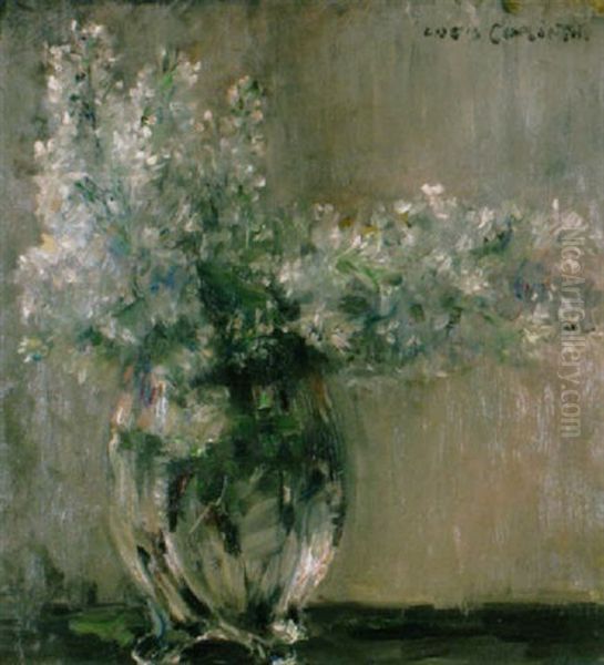 Stillleben Mit Weissem Flieder by Lovis Corinth