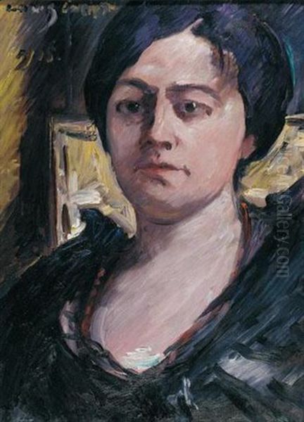 Portrat Charlotte Corinth (portrait Of Charlotte Corinth) Oil Painting by Lovis Corinth