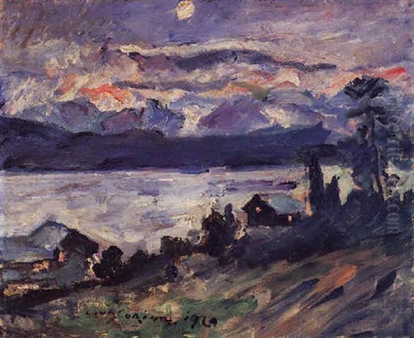 Walchensee, Johannisnacht Oil Painting by Lovis Corinth