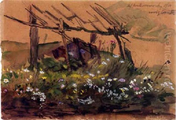 Auf Dem Brenner Oil Painting by Lovis Corinth