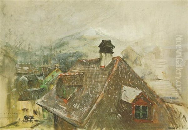 Appenzell Oil Painting by Lovis Corinth