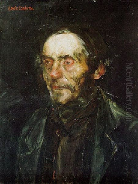 Alter Mann Oil Painting by Lovis Corinth