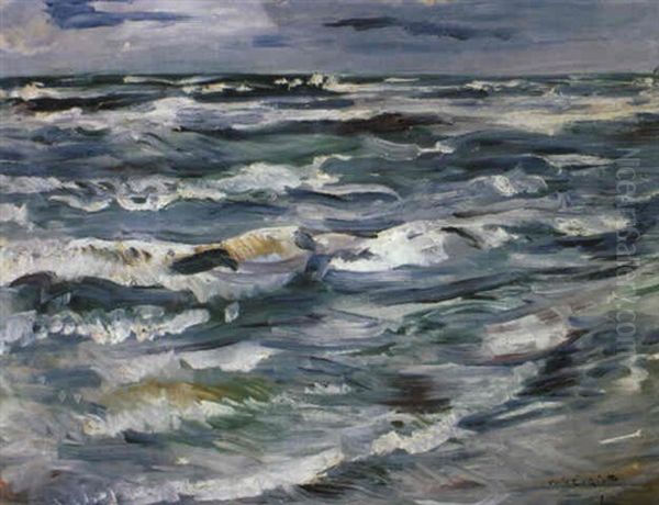 Das Meer Bei La Spezia Oil Painting by Lovis Corinth