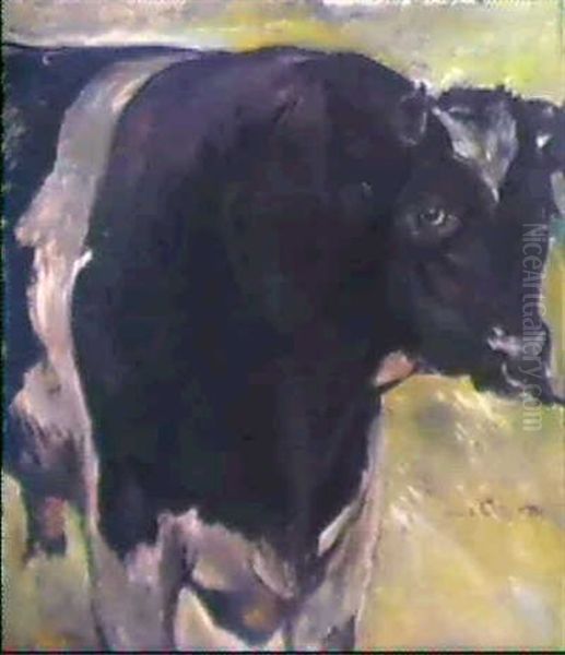 Der Stier by Lovis Corinth