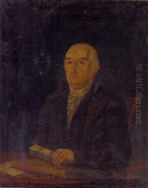 Portrait Of John Appleton, Son Of The Reverend Nathanial Appleton, D.d. Of Cambridge, Massachusetts Oil Painting by Michele Felice Corne