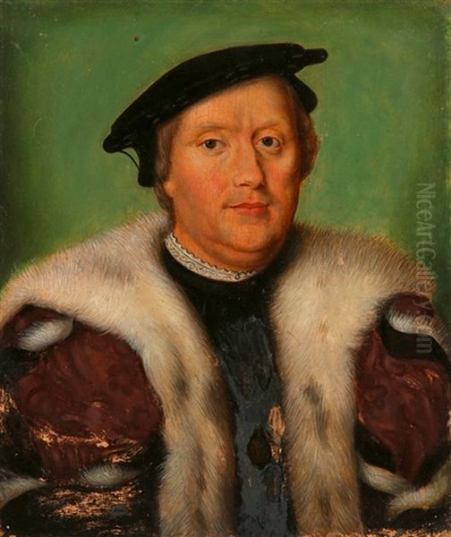 Portrait Of Jean D'albon, Lord Of Saint-andre (1472-1549) Oil Painting by  Corneille de Lyon