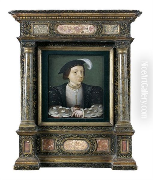 Portrait D'un Jeune Prince by  Corneille de Lyon