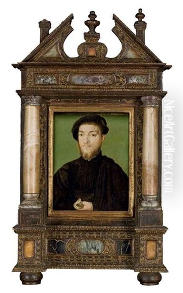 Portrait D'un Magistrat Oil Painting by  Corneille de Lyon