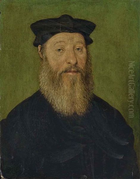 Portrait D'un Magistrat Oil Painting by  Corneille de Lyon