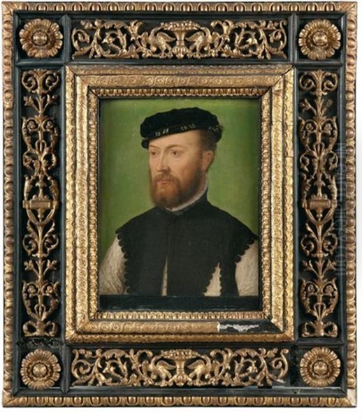 Portrait Presume De Jacques De Savoie, Duc De Nemours Oil Painting by  Corneille de Lyon