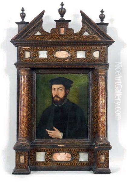 Portrait D'homme Oil Painting by  Corneille de Lyon