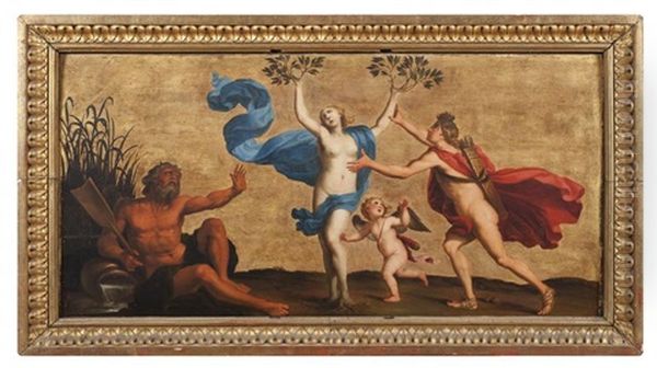 Apollon Et Daphne Oil Painting by Michel Corneille the Younger