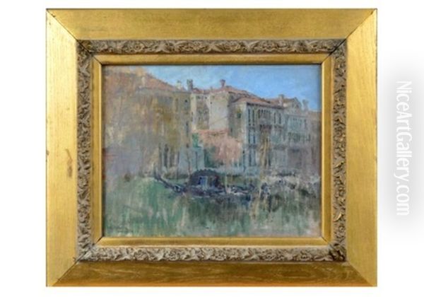 Untitled, Venice 93 Oil Painting by Paul Cornoyer