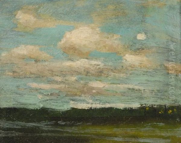 Clouds Oil Painting by Paul Cornoyer