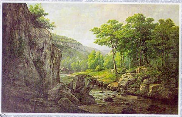 Paysage De Franche-comte by Jean-Jean Cornu