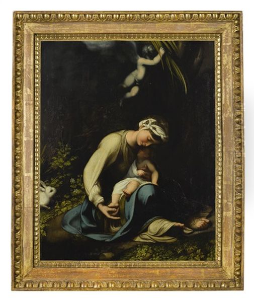 La Zingarella Oil Painting by  Correggio