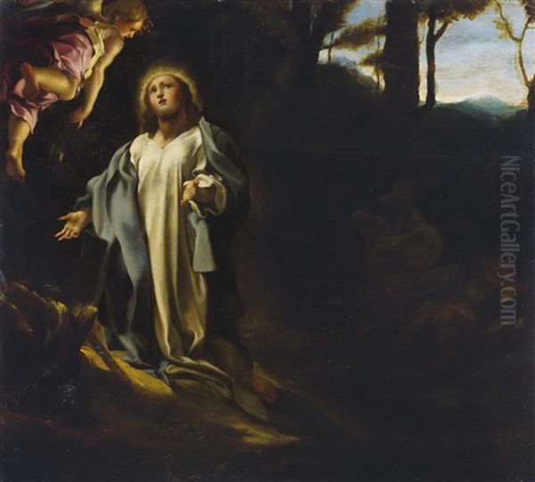 The Agony In The Garden Oil Painting by  Correggio