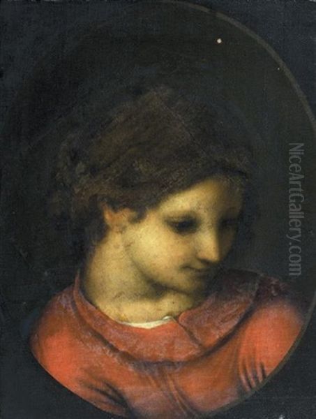 Vierge En Buste Oil Painting by  Correggio