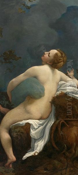 Die Entfuhrung Des Ganymed (+ Jupiter Und Io; Pair) Oil Painting by  Correggio