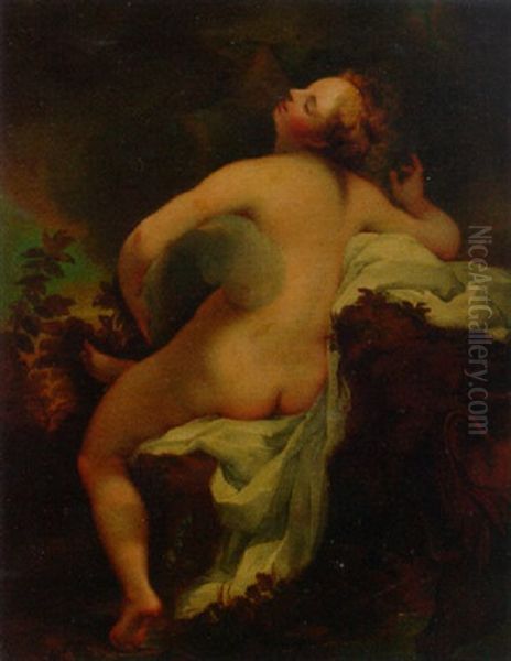 Io Oil Painting by  Correggio