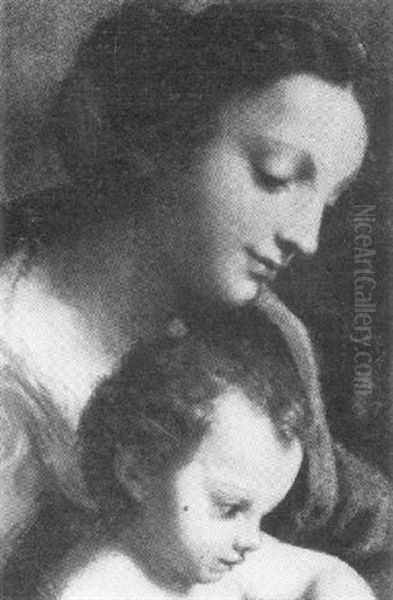 The Madonna And Child by  Correggio