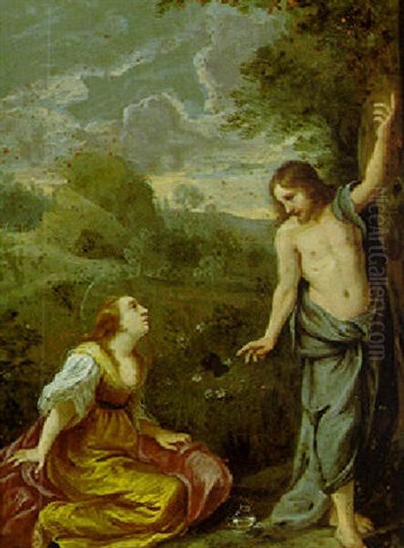 Noli Me Tangere Oil Painting by  Correggio