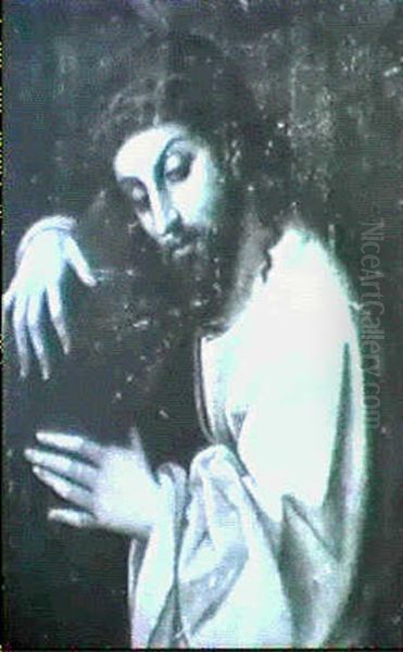 Cristo Portacroce Oil Painting by  Correggio