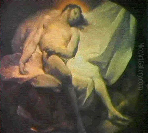 Cristo Morto Oil Painting by  Correggio