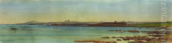 Vista De Montevideo Oil Painting by Carlos Corsetti