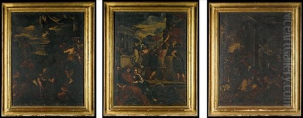 The Copper Age (+ 2 Others; 3 Works) Oil Painting by Pietro da Cortona