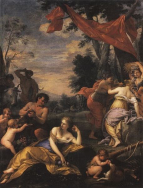 Eta Dell'argento Oil Painting by Pietro da Cortona