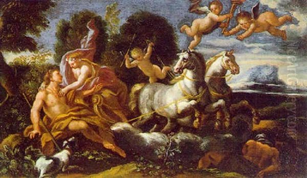 Diana Und Endymion Oil Painting by Pietro da Cortona