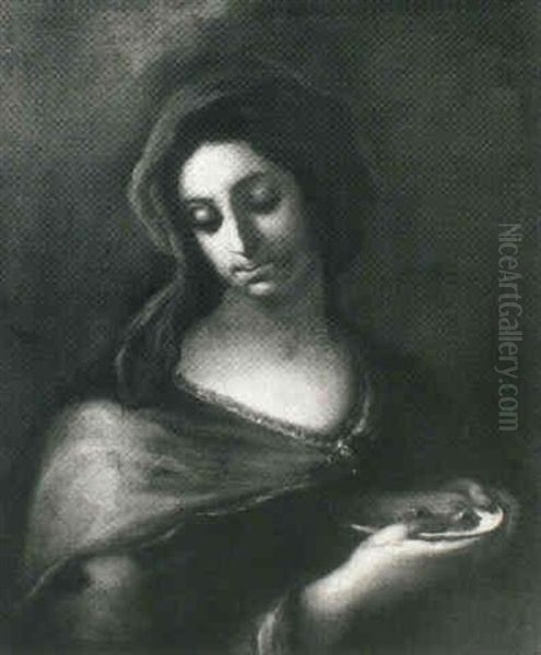 Saint Lucy Oil Painting by Pietro da Cortona