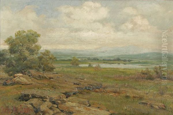 Champlain Valley - Vermont Oil Painting by Charles Abel Corwin