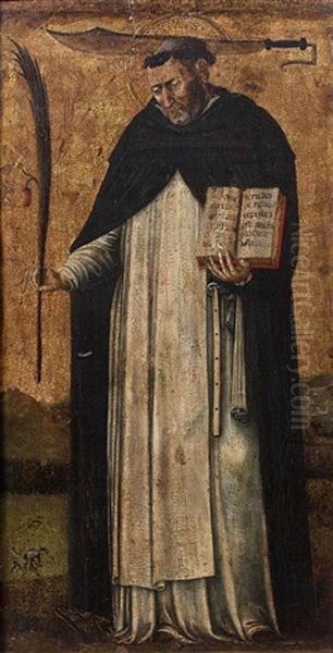 Saint Pierre Martyr Oil Painting by Francesco Del Cossa