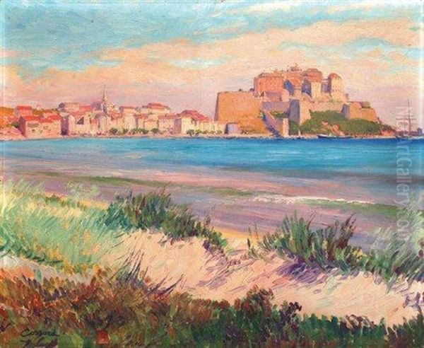 Calvi Oil Painting by Adolphe Cossard