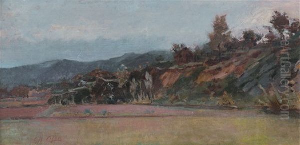 Paesaggio Oil Painting by Giovanni Battista Costa