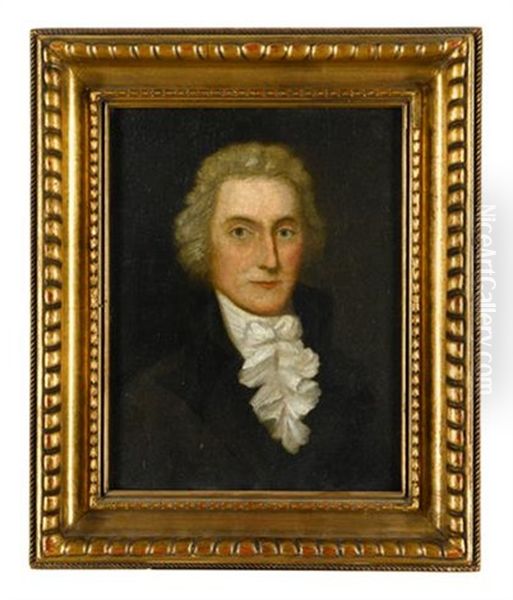 Portrait Of Thomas Jefferson Oil Painting by Maria Hadfield Cosway