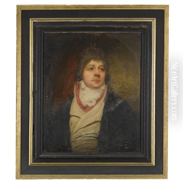 Portrait Of William Courteney, 3rd Viscount Courteney And Later 9th Earl Of Devon (1768-1835) Oil Painting by Richard Cosway