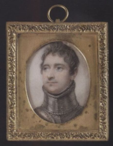 Charles Ingoldsby Paulet, 13th Marquess Of Winchester, Wearing Armoured Breast-plate With High Collar by Richard Cosway