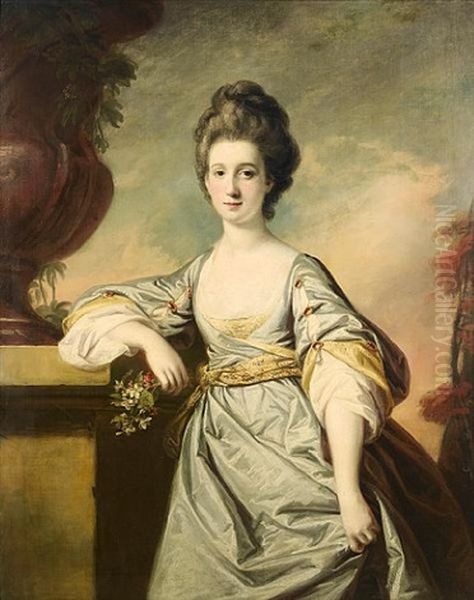 Portrait Of Lady Elizabeth Lee Oil Painting by Francis Cotes