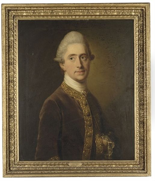 Portrait Of Henry David Erskine Oil Painting by Francis Cotes