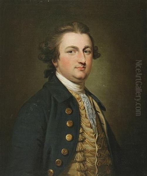 Portrait Of The Fifth Duke Of Beaufort Oil Painting by Francis Cotes